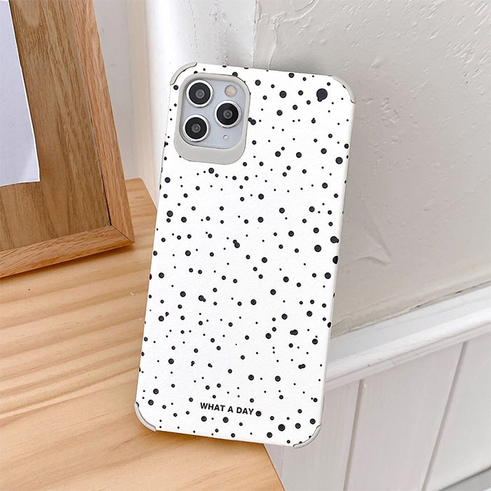 polka dots iphone case boogzel clothing