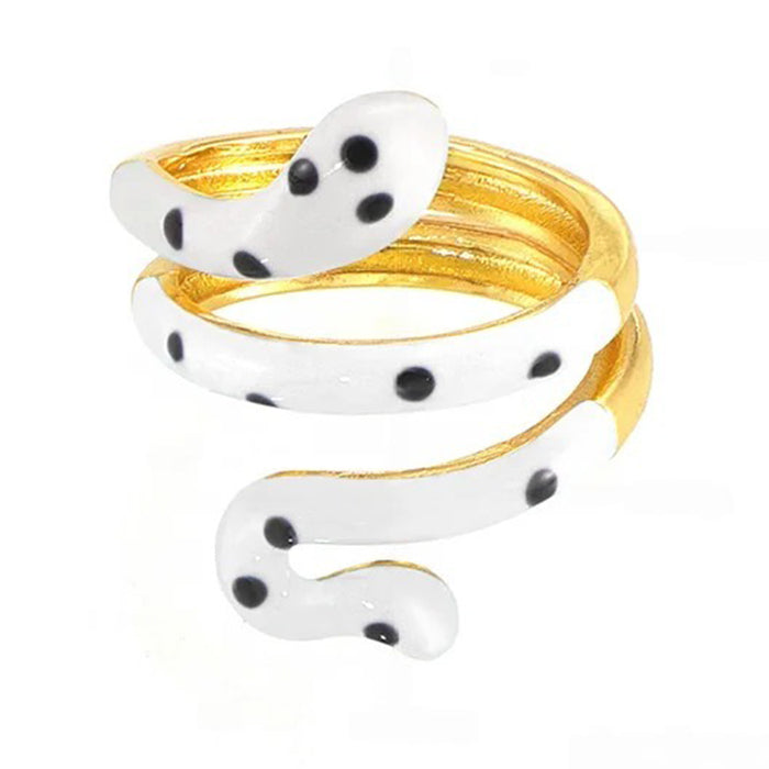 polka dot snake ring boogzel clothing