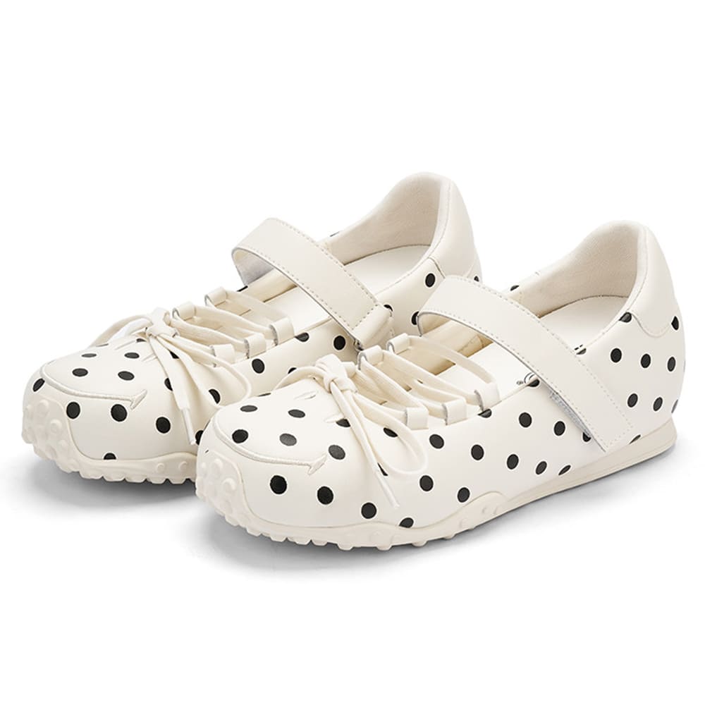 polka dot strap sandals boogzel clothing