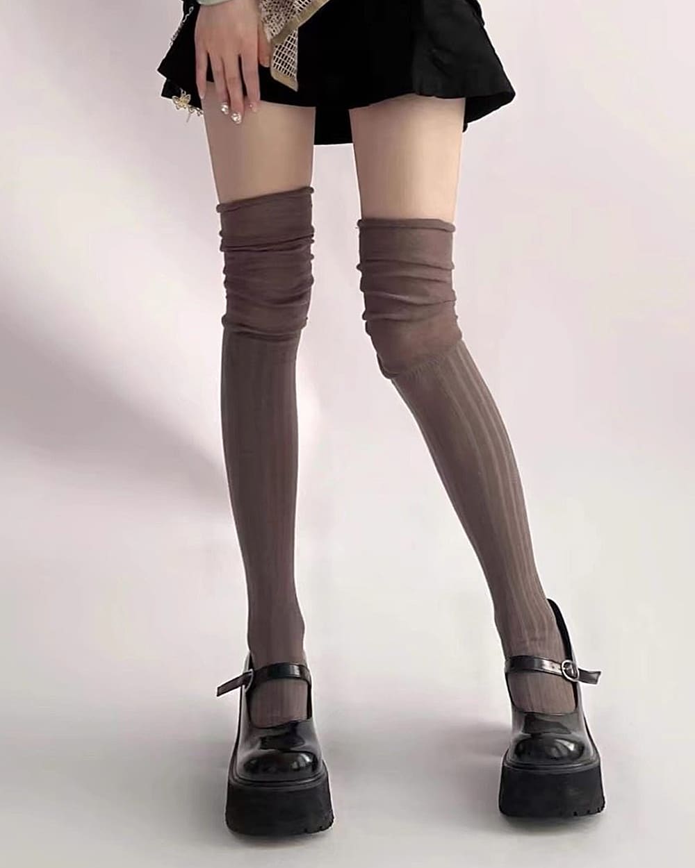 preppy knee high socks boogzel clothing