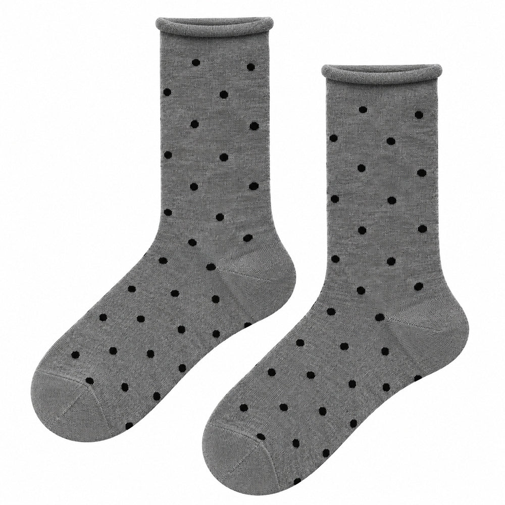 preppy polka dot pattern socks boogzel clothing