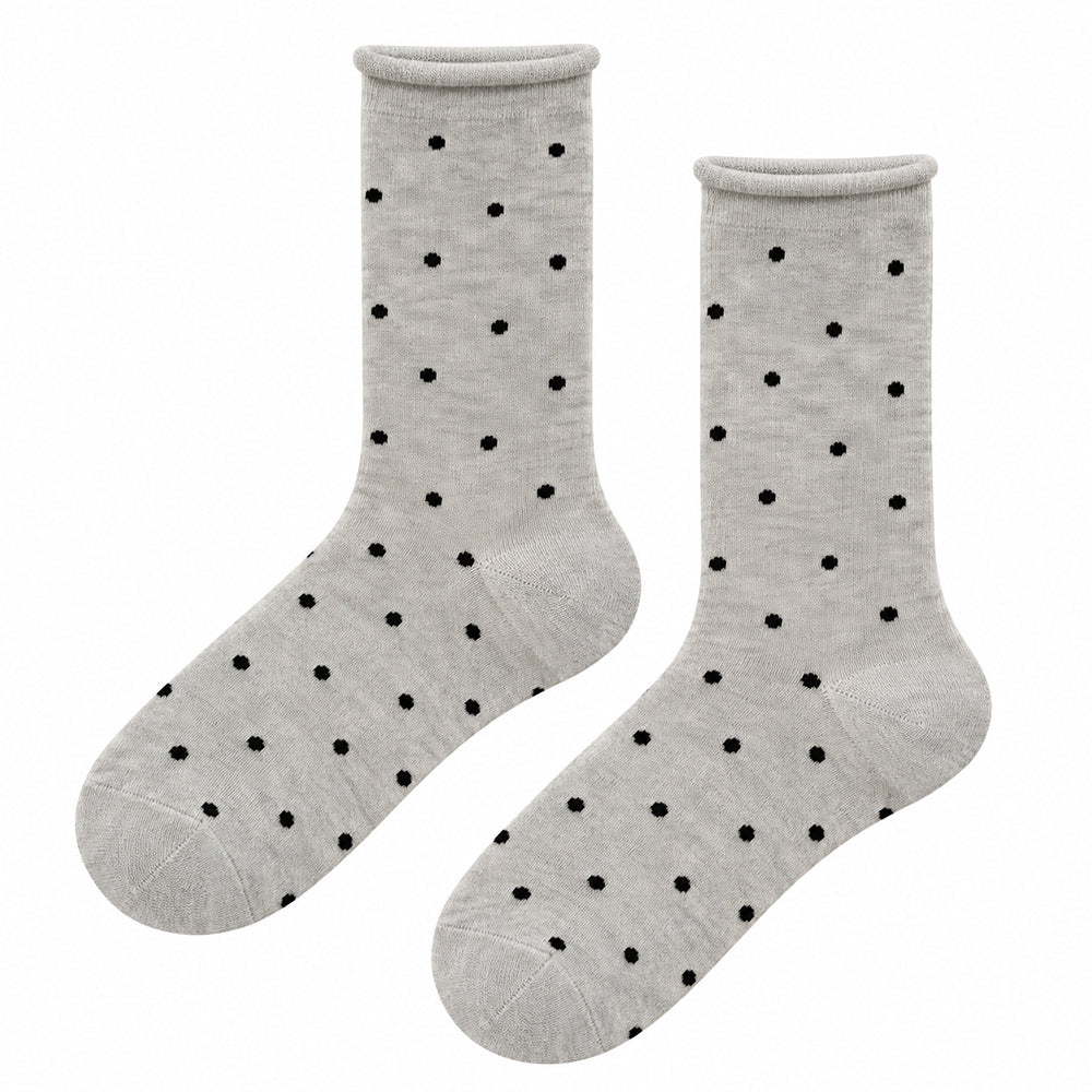 preppy polka dot pattern socks boogzel clothing