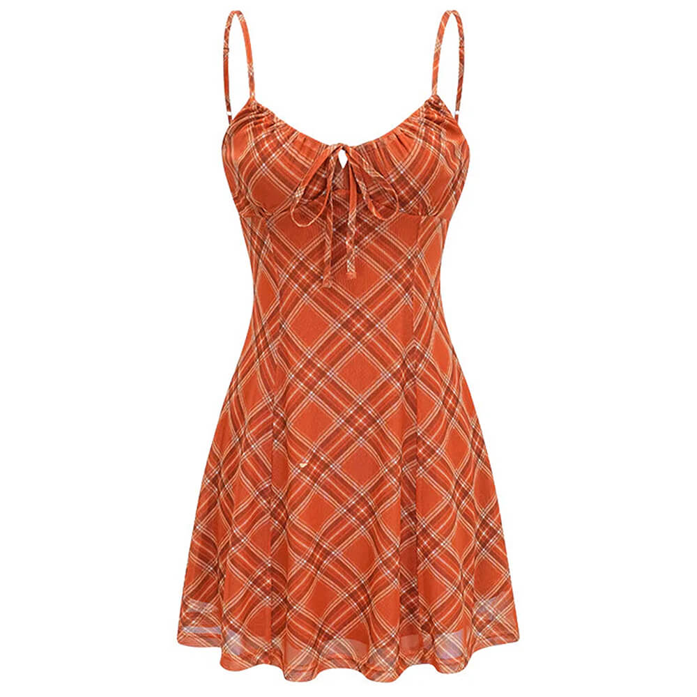 preppy style plaid mini dress boogzel clothing