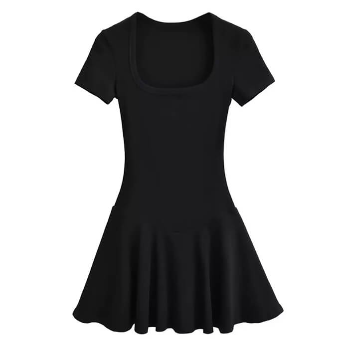 preppy aesthetic mini dress boogzel clothing