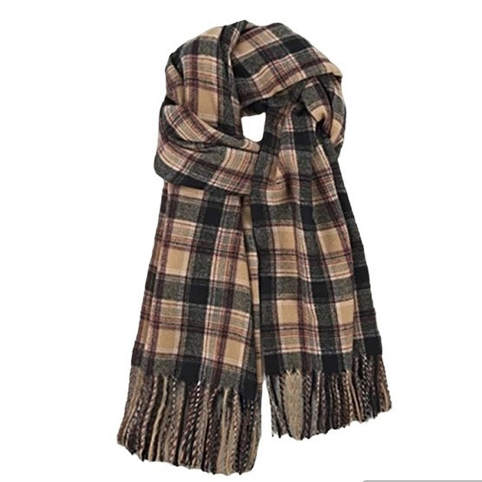 preppy aesthetic plaid scarf boogzel clothing