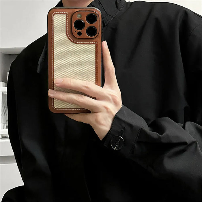 preppy brown iphone case boogzel clothing