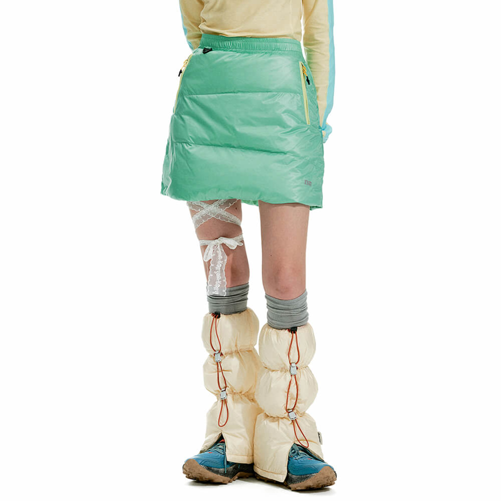 puffer mini skirt boogzel clothing