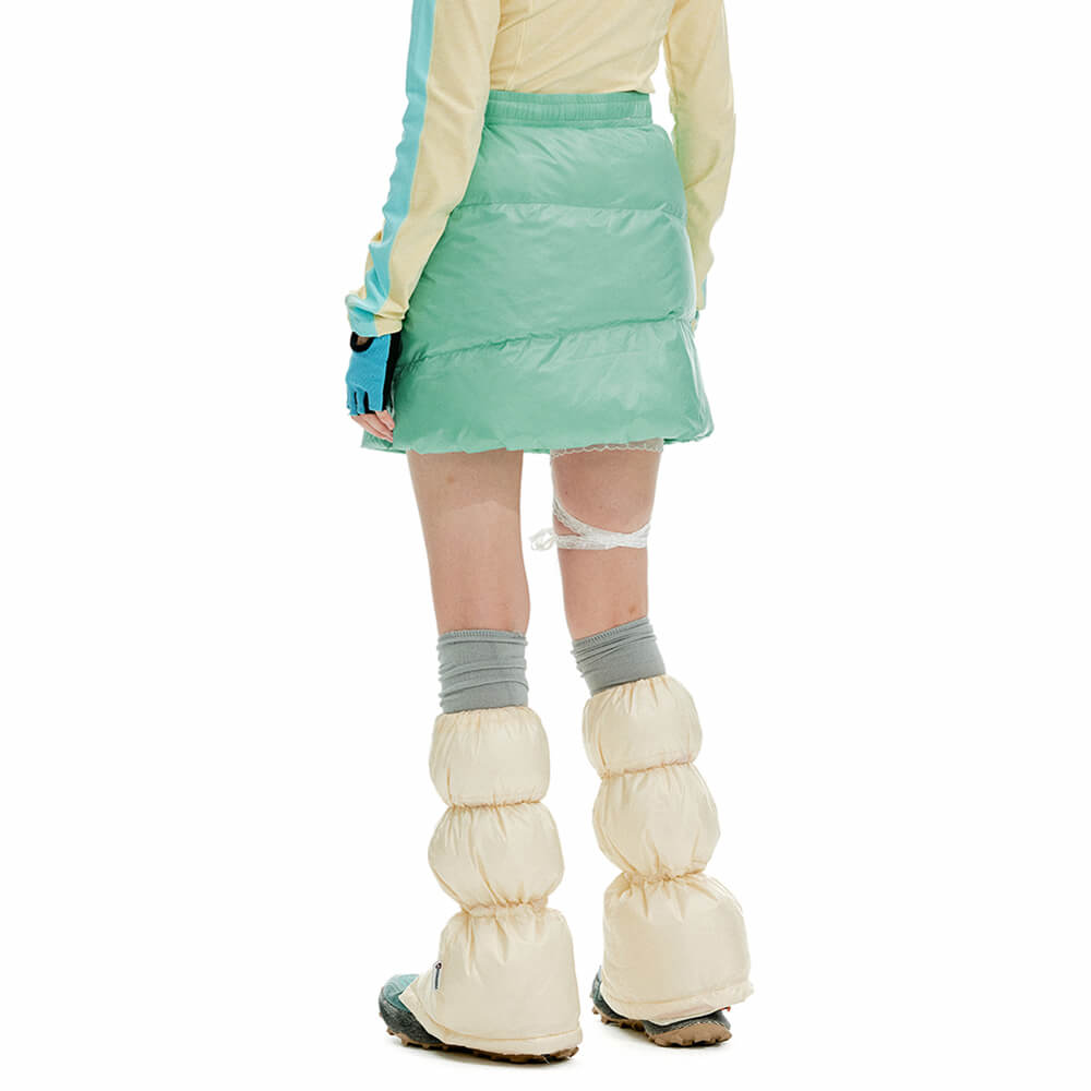puffer mini skirt boogzel clothing