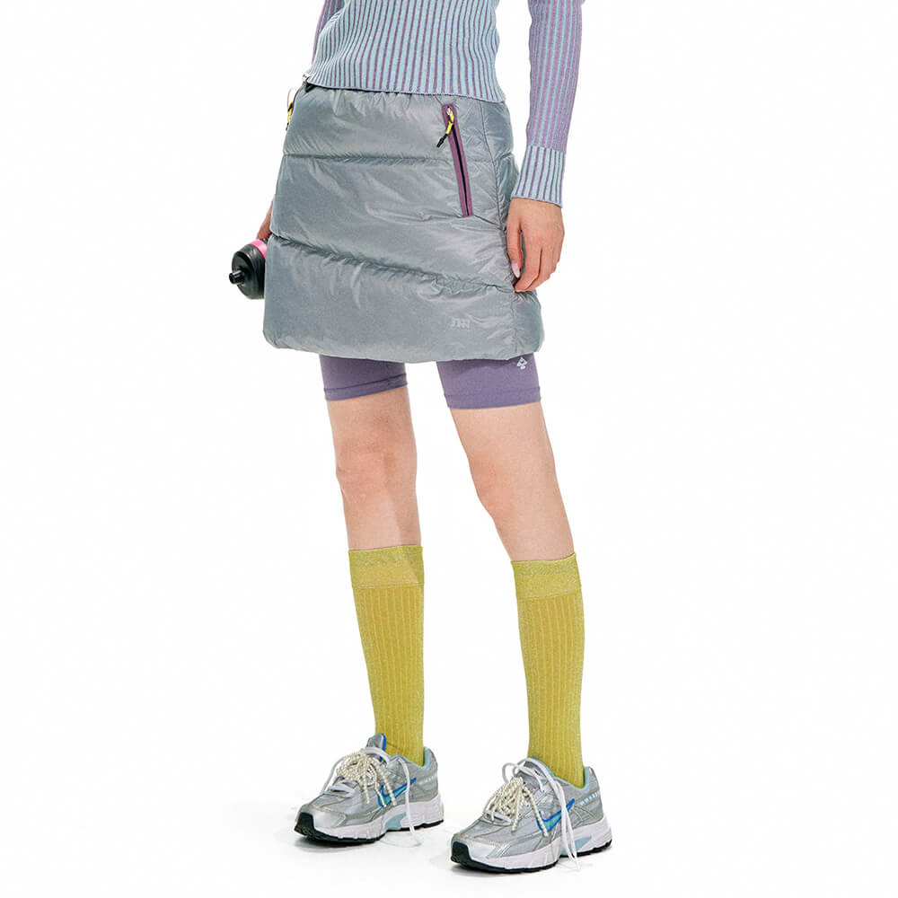 puffer mini skirt boogzel clothing