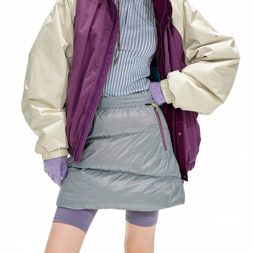 puffer mini skirt boogzel clothing