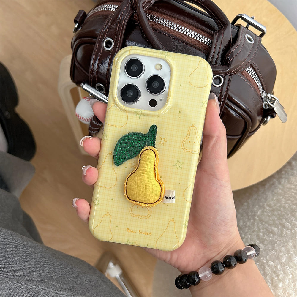 puffer pear iphone case boogzel clothing
