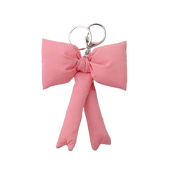 puffy bow keychain boogzel clothing