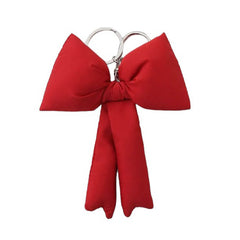 puffy bow keychain boogzel clothing