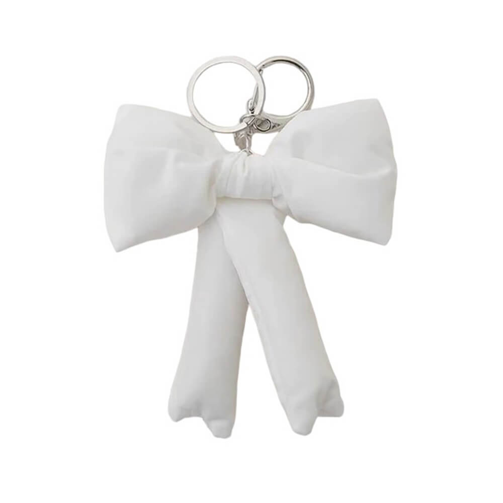 puffy bow keychain boogzel clothing