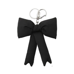 puffy bow keychain boogzel clothing