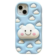 puffy clouds iphone case boogzel clothing