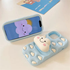 puffy clouds iphone case boogzel clothing