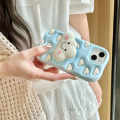 puffy clouds iphone case boogzel clothing