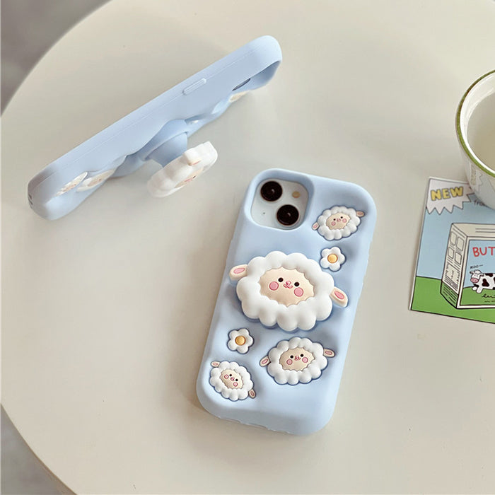 puffy sheep iphone case boogzel clothing