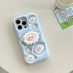 puffy sheep iphone case boogzel clothing