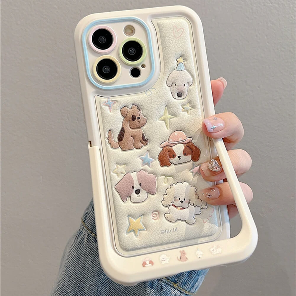 puppies iphone case boogzel clothing