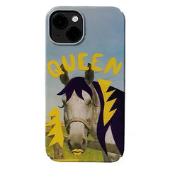 queen horse iphone case boogzel clothing