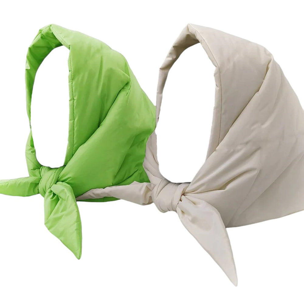 quilted hooded triangle scarf boogzel clothing