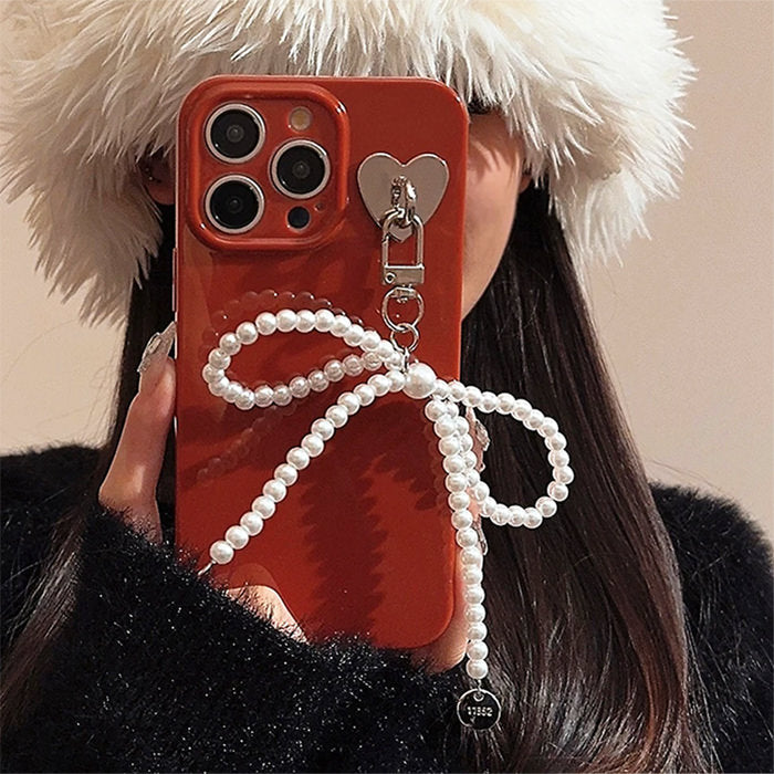 red bowknot iphone case boogzel clothing