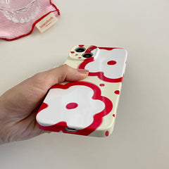 red flowers iphone case boogzel clothing