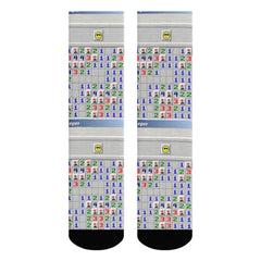 retro gaming crew socks boogzel clothing