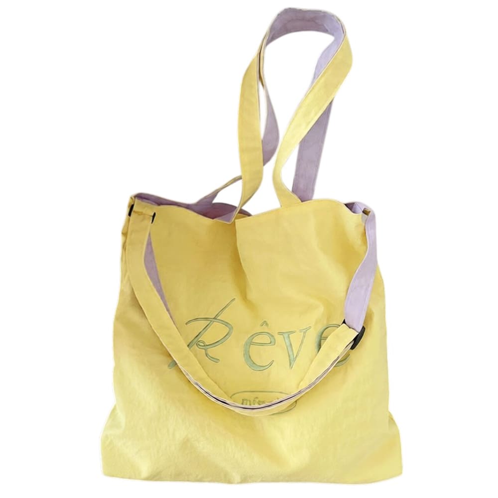 reve pastel shopper bag boogzel clothing