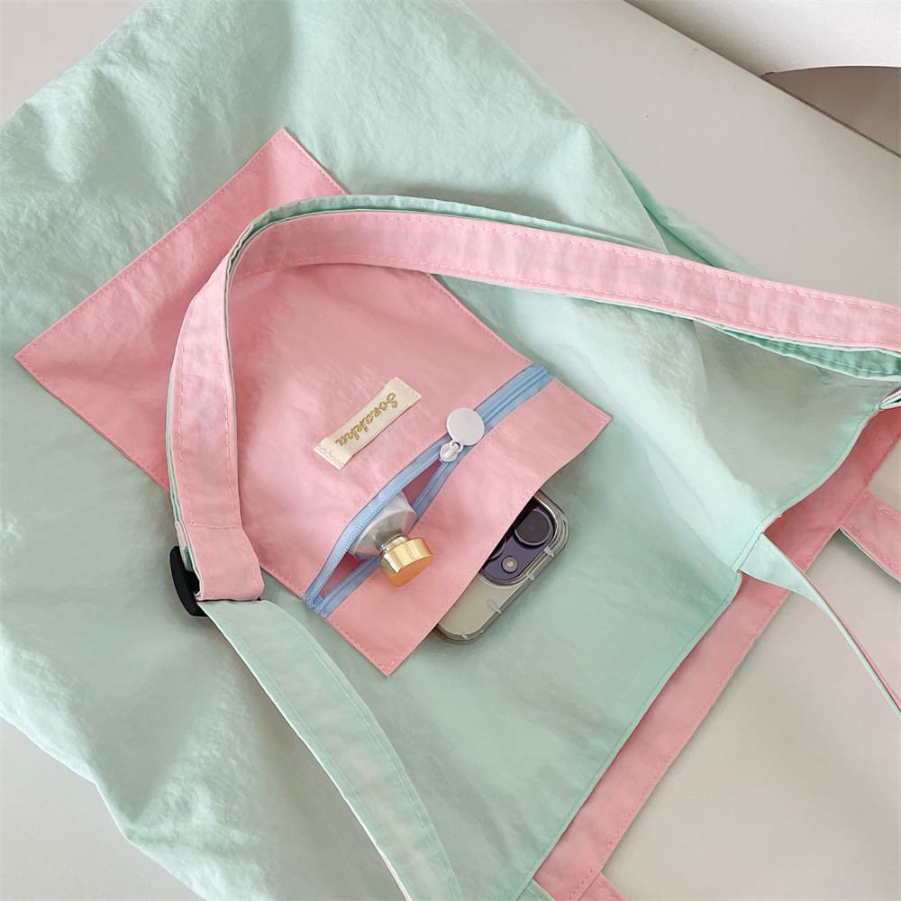 reve pastel shopper bag boogzel clothing