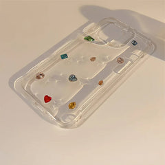 rhinestone diy iphone case boogzel clothing