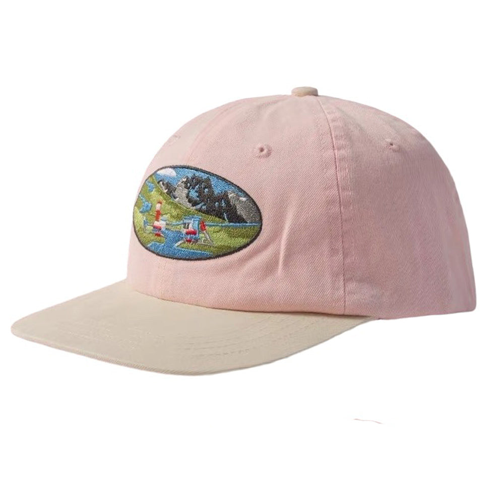 river lighthouse embroidery cap boogzel clothing