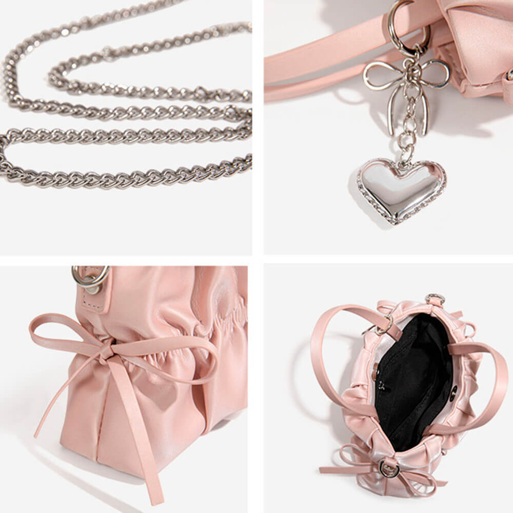romantic pink heart bag boogzel clothing