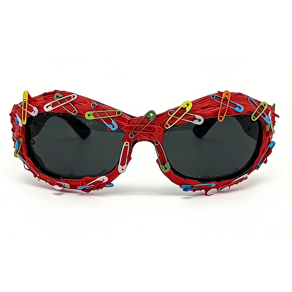 safety pin chaos sunglasses boogzel clothing