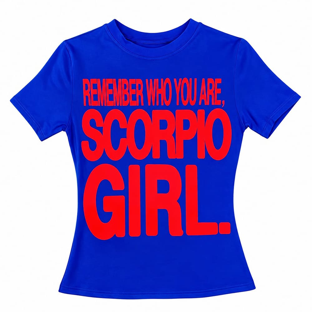 scorpio zodiac t-shirt y2k tshirt boogzel clothing