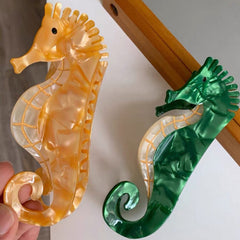 sea horse hair claw clip boogzel clothing