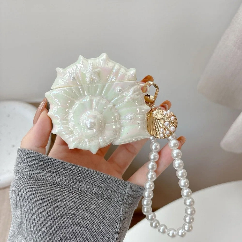 seashell conch airpods case boogzel clothing