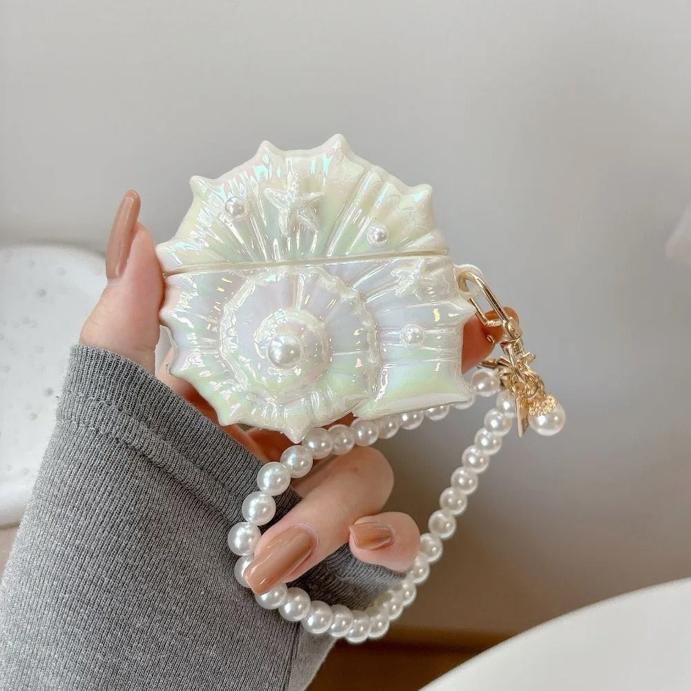 seashell conch airpods case boogzel clothing