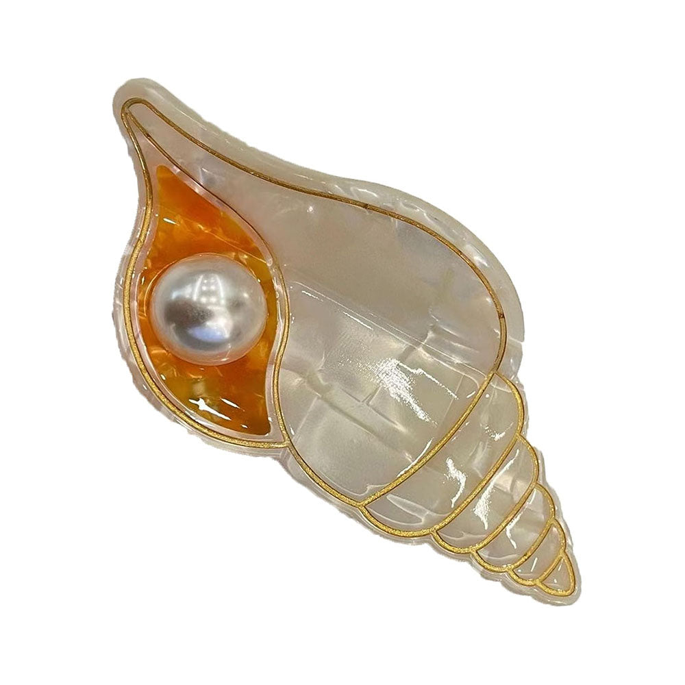 seashell mini hair clip boogzel clothing