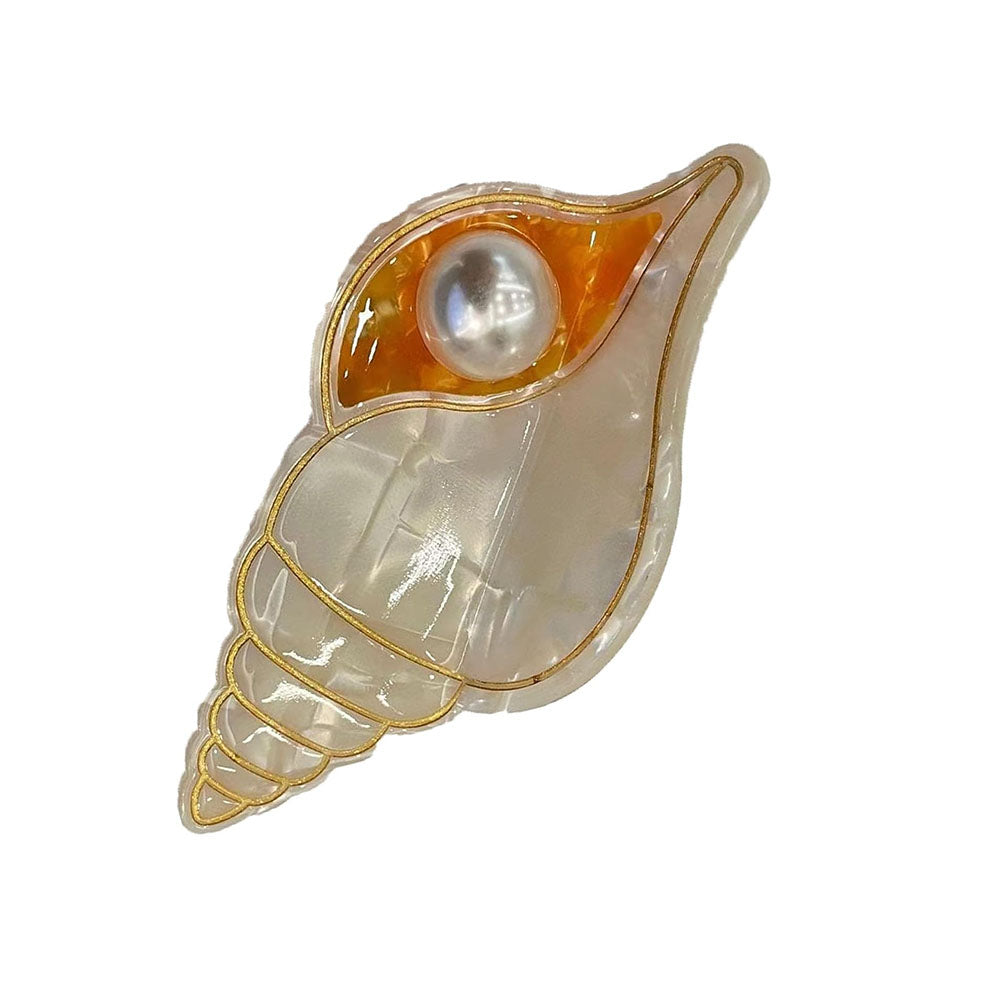 seashell mini hair clip boogzel clothing