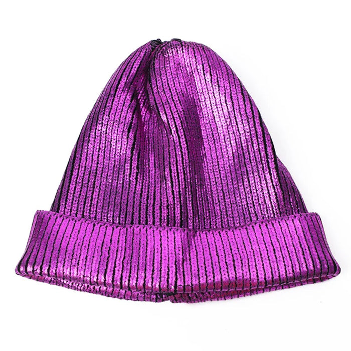 sequin disco beanie boogzel clothing