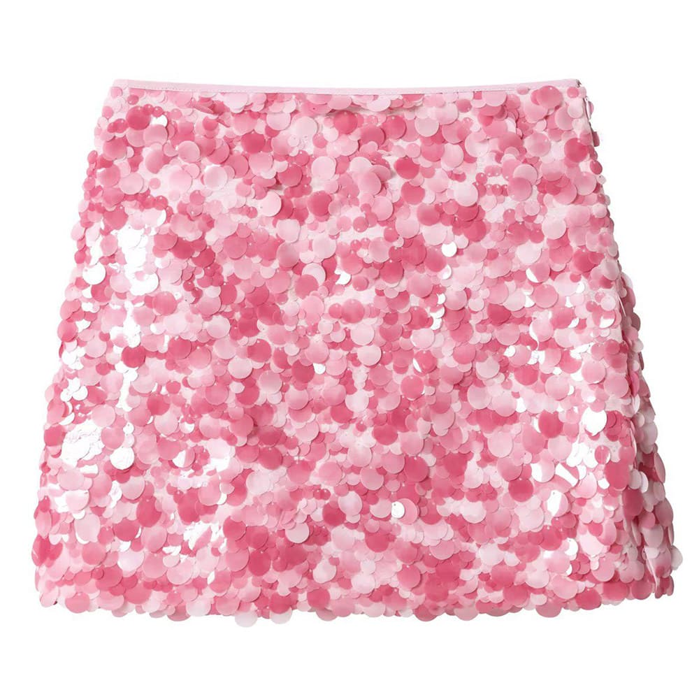 sequin mini skirt boogzel clothing