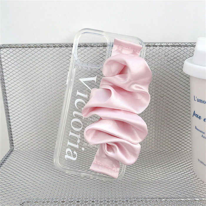 silk scrunchie iphone case boogzel clothing