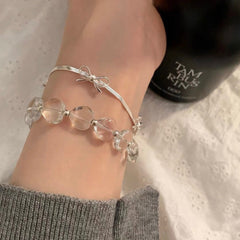 coquette bows bracelet boogzel clothing