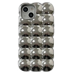 silver bubble iphone case boogzel clothing