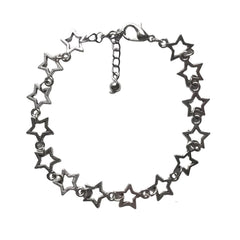 silver star bracelet boogzel clothing