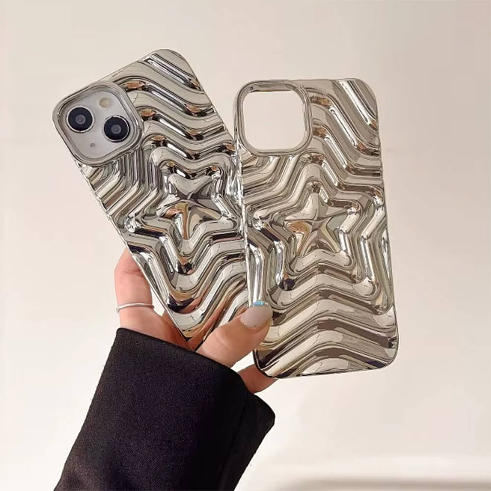 silver star iphone case boogzel clothing