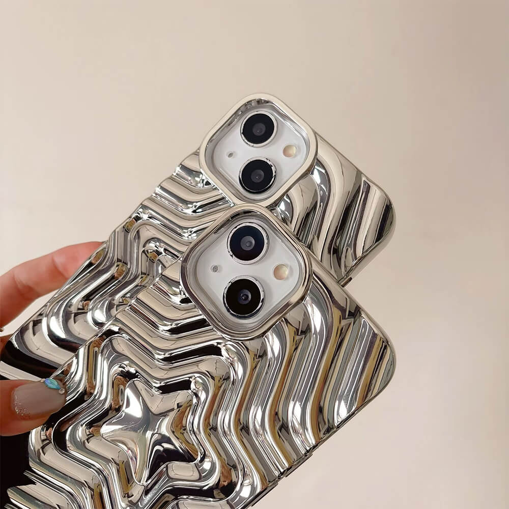 silver star iphone case boogzel clothing
